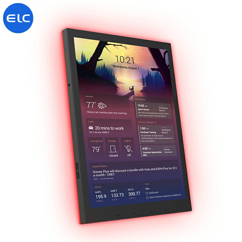 ELC Smart Home Control Screen